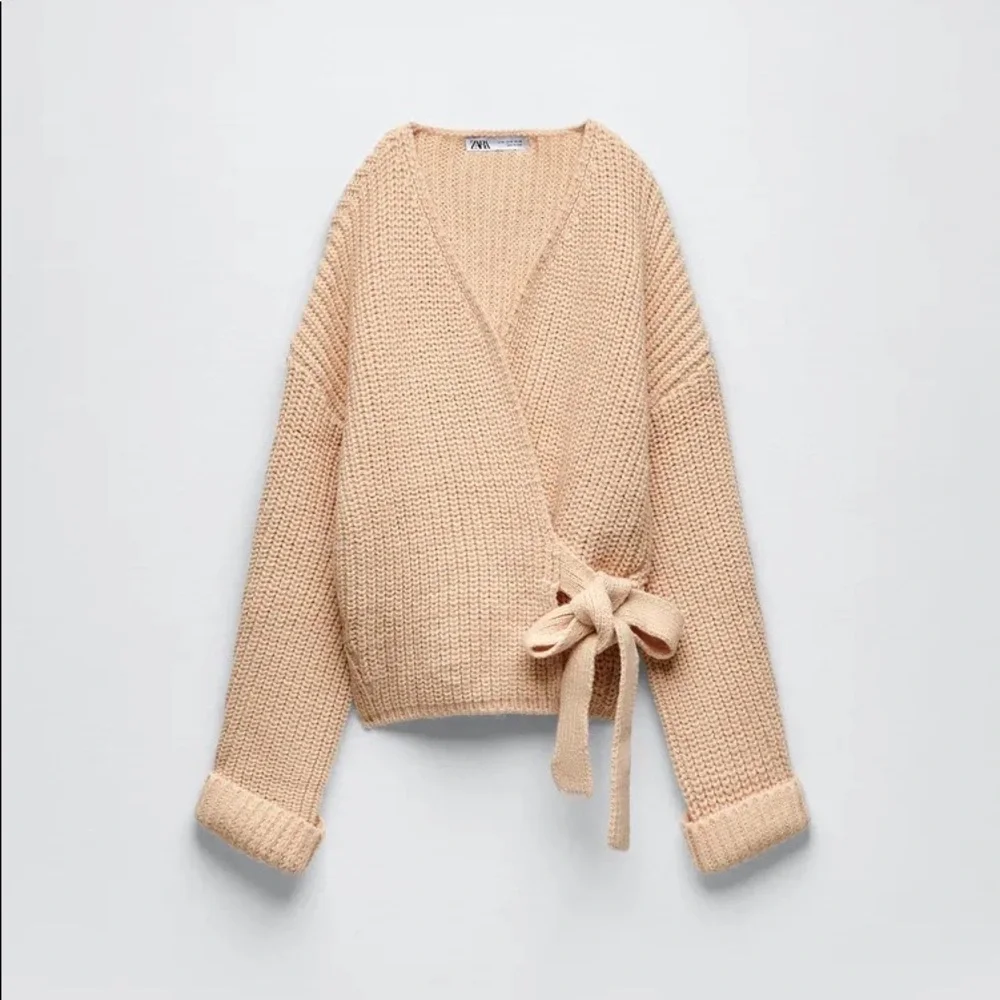 Zara tied wrap cardigan - Picture 7 of 10
